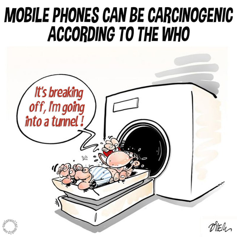 Les téléphones portables peuvent être cancérigènes d'après l'OMS - Ça va couper, je rentre dans un tunnel!