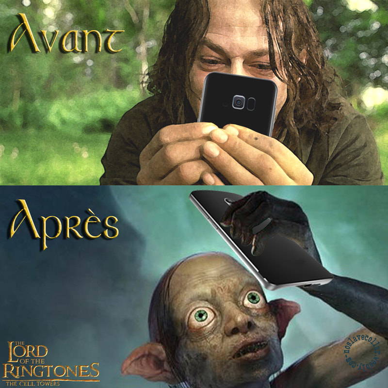 Le Seigneur des Anneaux (ou des "Sonneries") - Sméagol & Gollum (avant et après)