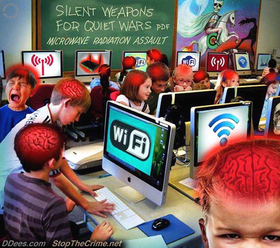 StopTheCrime.net - Rayonnement WiFi à l'école, par David Dees