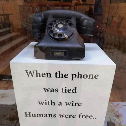 Humans were free