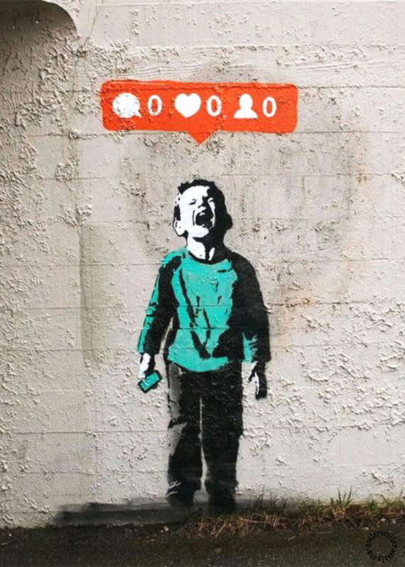 Personne ne m'aime, Banksy, Street Art, 2019